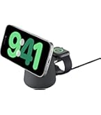 Belkin 3in1 MagSafe充電器 高速充電 WIZ017dqBK Amazon.co.jp: Belkin 3 in 1 MagSafe充電器 最大15W高速充電